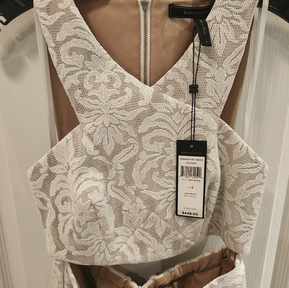 BCBG Max Azaria NWT "Ellyson" Crop Top & Skirt Pairing Size S - Picture 8 of 12